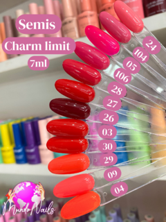 Semipermanentes charm limit 7ml carta de colores - Charm Limit en internet