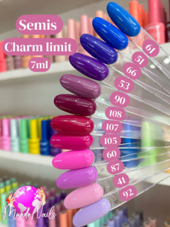 Semipermanentes charm limit 7ml carta de colores - Charm Limit - mundo nails