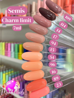 Semipermanentes charm limit 7ml carta de colores - Charm Limit