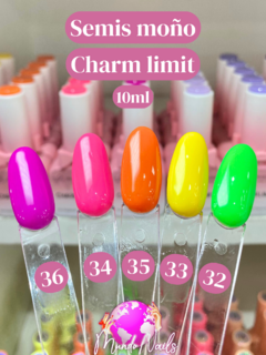 Semipermanentes charm limit moño 10ml carta de colores - tienda online