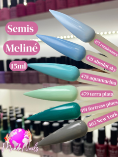 Imagen de Carta de colores Meliné semipermanentes 15ml - Meliné