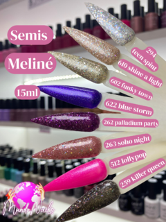 Carta de colores Meliné semipermanentes 15ml - Meliné
