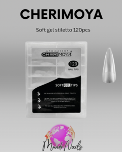 Soft gel stiletto 120pcs Cherimoya