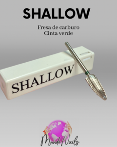 Fresa de carburo Cinta verde - Shallow
