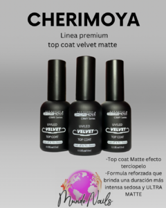 Top coat Velvet matte 15ml Cherimoya