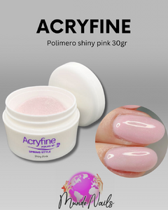 Polimero shiny pink 30gr - Acryfine - comprar online