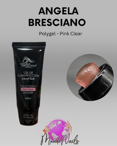 Polygel pink clear 60ml - Angela Bresciano - comprar online