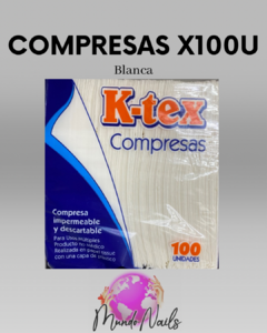 Compresas x100 unidades en internet