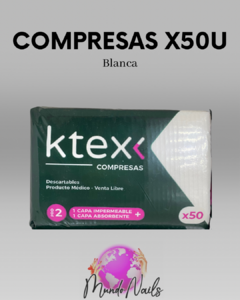 Compresas x50 unidades - comprar online