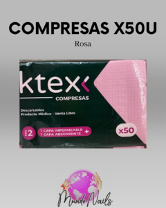 Compresas x50 unidades