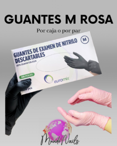 Guantes M rosa - Euromix