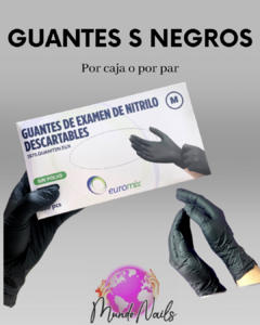Guantes S negro - Euromix - comprar online