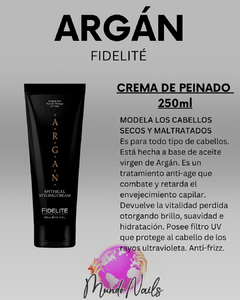 Crema de peinar Argán 250ml - Fidelité - comprar online