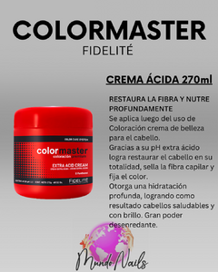 Crema ácida Colormaster 270ml - Fidelité - comprar online