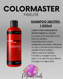 Shampoo neutro Colormaster 1.000ml - Fidelité - comprar online