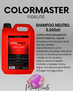 Shampoo neutro Colormaster 5.000ml - Fidelité - comprar online