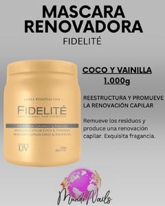 Máscara renovadora de coco y vainilla 1k- Fidelité - comprar online