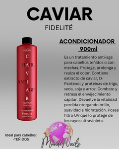 Acondicionador cabello teñido Caviar 900ml - Fidelité - comprar online