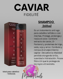 Shampoo cabello teñido Caviar 260ml - Fidelité - comprar online