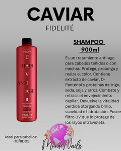 Shampoo cabello teñido Caviar 900ml - Fidelité - comprar online