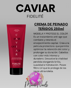 Crema de peinar cabello teñido Caviar 250ml - Fidelité - comprar online