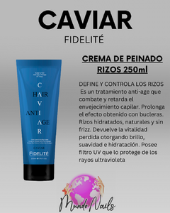 Crema de peinar cabello rizado Caviar 250ml - Fidelité - comprar online