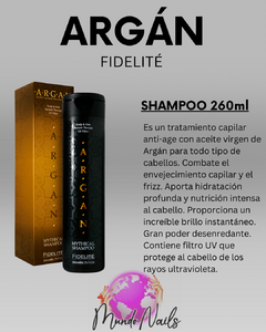 Shampoo Argán 260ml - Fidelité - comprar online