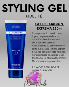 Gel de fijación extrema stiling 250ml - Fidelité - comprar online