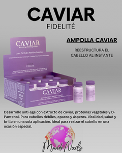 Ampolla capilar hidro nutritiva Caviar 15ml - Fidelité - comprar online