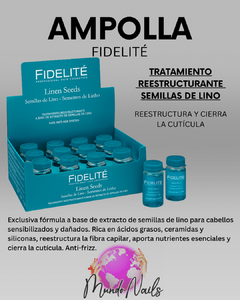 Ampolla capilar semillas de lino 15ml - Fidelité - comprar online