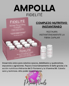 Ampolla capilar complejo nutrítivo instantáneo 15ml - Fidelité - comprar online