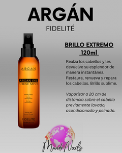 Spray brillo extremo Argán 120ml - Fidelité - comprar online