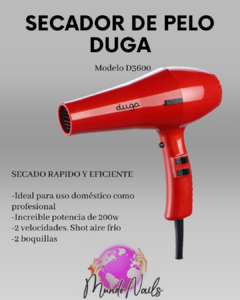 Secador para el pelo D3600 - Duga - comprar online