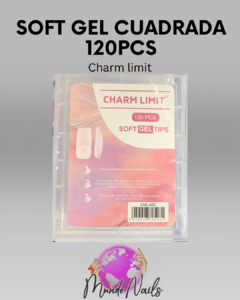 Soft gel Cuadrada 120pcs - Charm limit - comprar online