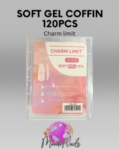 Soft gel Coffin 120pcs - Charm limit - comprar online