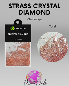 Strass cristales diamond - Cherimoya - mundo nails