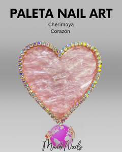 Paleta para mezcla corazón - Cherimoya - comprar online