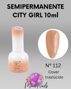Esmalte semipermanente 112 Traslúcido - City Girl