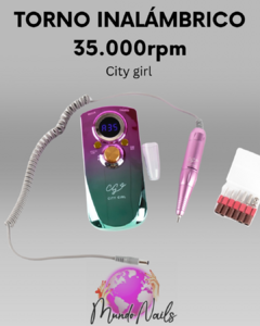 Torno inalámbrico 35.000rpm - City Girl