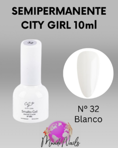 Esmalte semipermanente Blanco 32 - City Girl