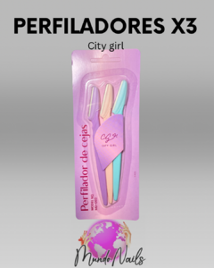 Perfiladores set x3 - City girl - comprar online
