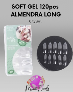Soft gel 120 pcs - City girl - mundo nails