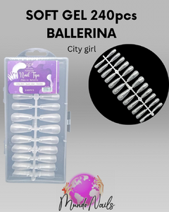 Soft gel 240 pcs - City girl - tienda online