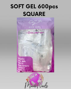 Soft gel bolsa 600 pcs - City girl - mundo nails