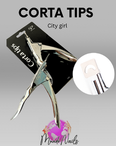 Corta tips Plata - City girl - comprar online