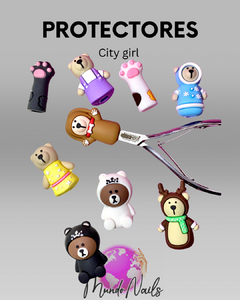 Protectores para cortacuticulas - City girl - comprar online