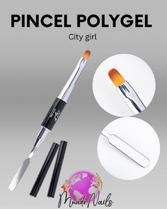 Pincel para polygel negro - City girl - comprar online