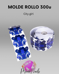 Molde de construcción azul - City girl - comprar online