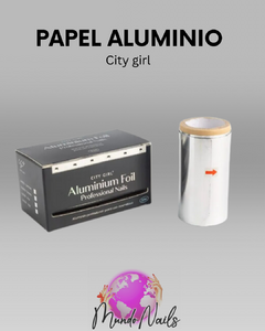Papel aluminio - City girl - comprar online