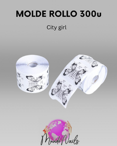 Rollo de moldes mariposa - City girl - comprar online